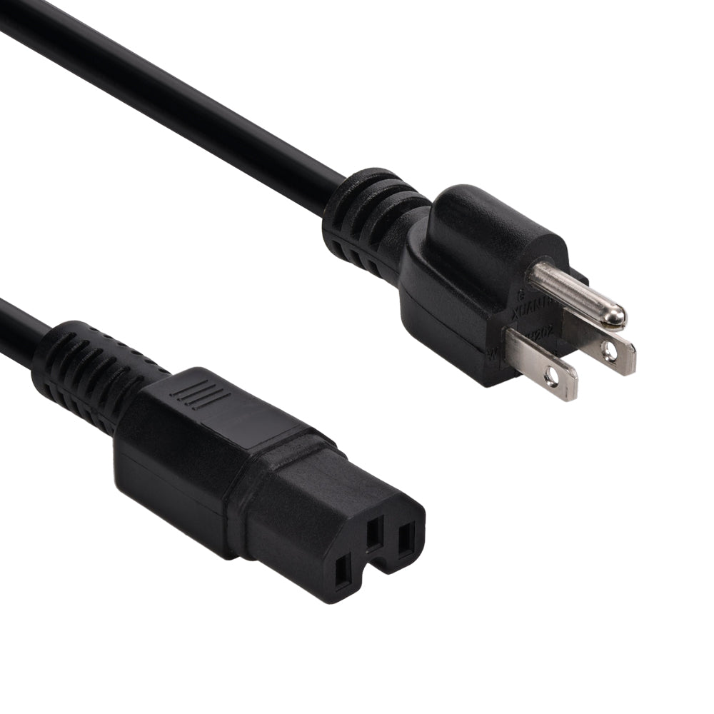 Power Cord 5-15P to C15 / SJT 14/3 Power Cord 5-15P to C15 / SJT 14/3